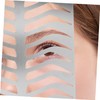 Healeved Unique Eyebrow Exercise Template Stainless Steel Brow Lip Mold