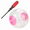 18.5cm New Fashion Plastic Small Pet Hamster Gerbil Toy Running
