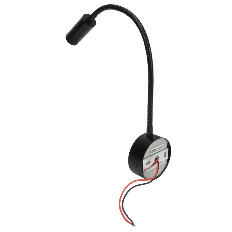 LED Reading Light DC12 to 24V Touch Adjustment USB Charging