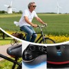 Oupados Comfortable Ergonomic Bicycle Saddle Gel Saddle Men's Women's Wide