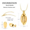 constantlife Cremation Jewelry for Ashes American Football Rugby Pendant Urn