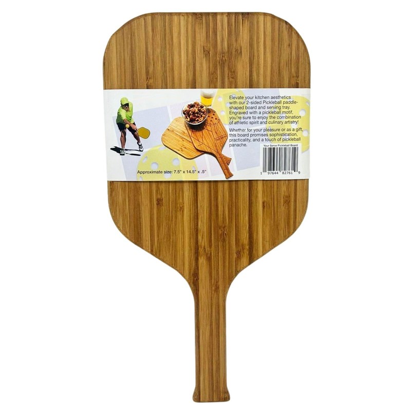 Pickleball Charcuterie Board + Wood Wax Combo
