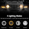 LitMiRaCle LED Headlights For 2018-2023 Jeep Wrangler JL/Gladiator JT Accessories,