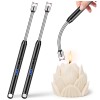 endlessaislesstore 2 Pack Rechargeable Electric Candle Lighters - USB Plasma