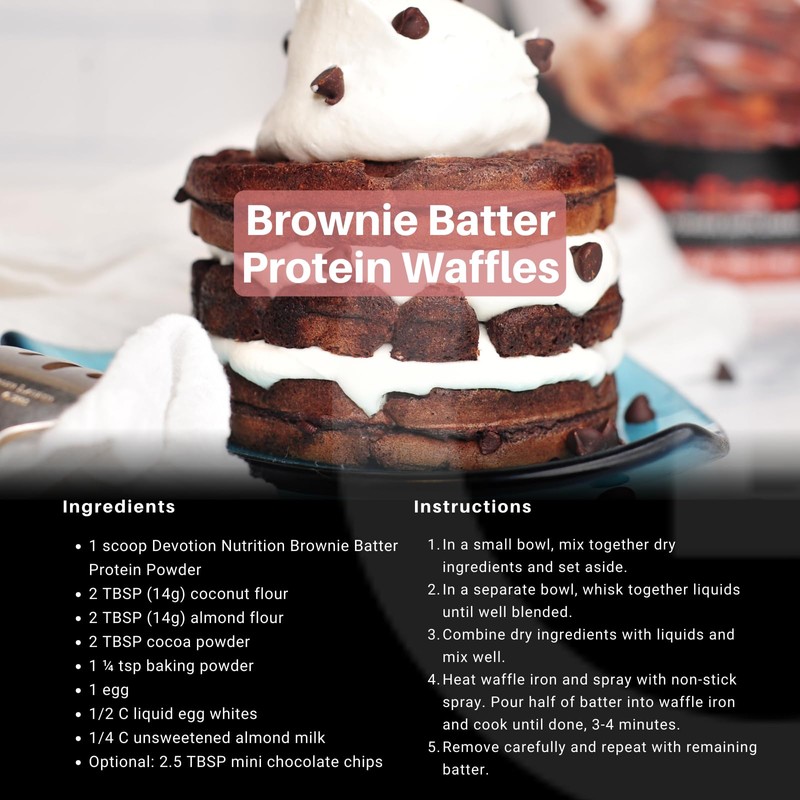 Devotion Nutrition Protein Powder Blend | Gluten Free, Keto Friendly,