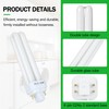 Zfegto FDS18E35/4 CFL Light Bulbs for Panasonic, 4 Pin G24q-2