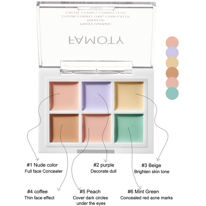 Holzsammlung Professional Makeup Colour Correcting Palette, Set of 2 Colour