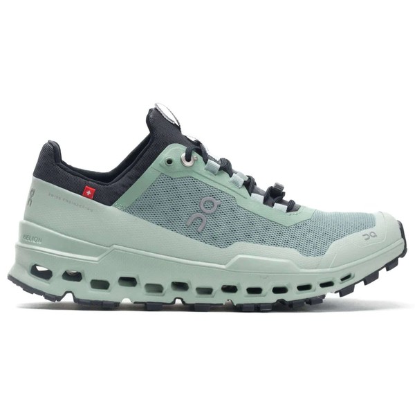 ON Womens Cloudultra Mesh Moss Eclipse Trainers 6.5 US