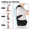 Corrector Postura Espalda Para Hombre Y Mujer Ajustable Faja