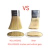 ROLLINGDOG Chalk Paint Brush 25mm - with Thick Flagged Tips