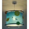 Dalber 41342 Planets Pendant Lamp, Plastic, blue, 33 x 33