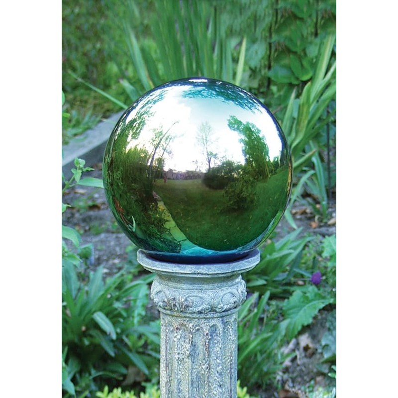 Echo Valley 8106 10-Inch Glass Gazing Globe, Arco Iris