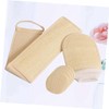 Beavorty Natural Loofah Bath Set Pc Exfoliating Gloves Lotion Applicator