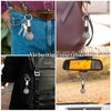 Anwlki Saint Christopher Plaques Leather Keyring Saint Christopher Medal Protect