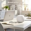 Essential Oil Diffuser, Small Ultrasonic Aromatherapy Diffuser with Auto-Off Function,