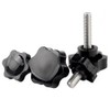SYDARSYN Wing Screw Plastic Hexagonal Star Head Knurled Screw Grip