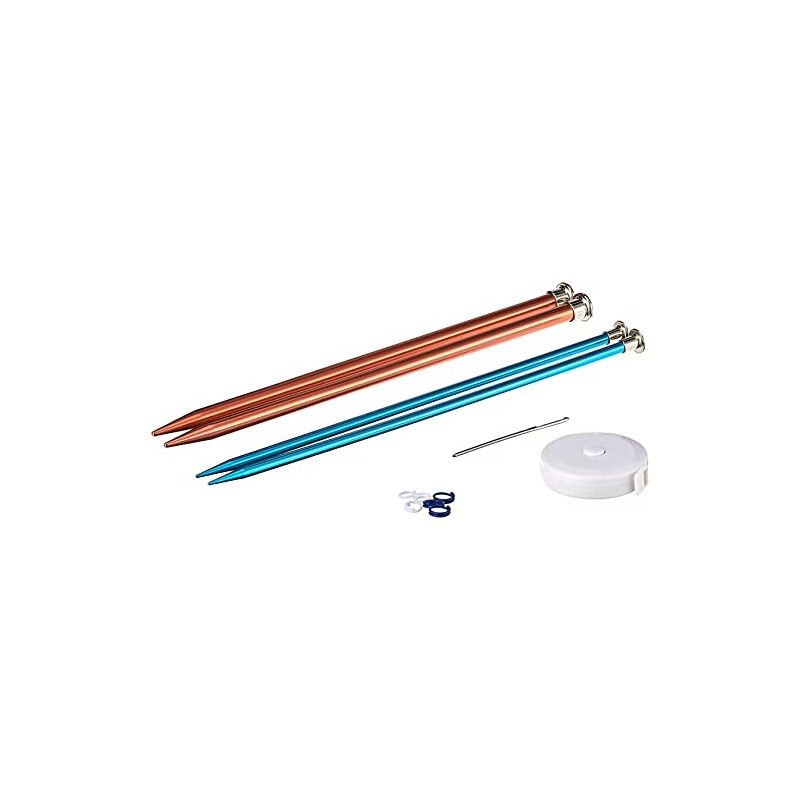 Boye Yarn Knitting for Beginners Kit, 9 Patterns