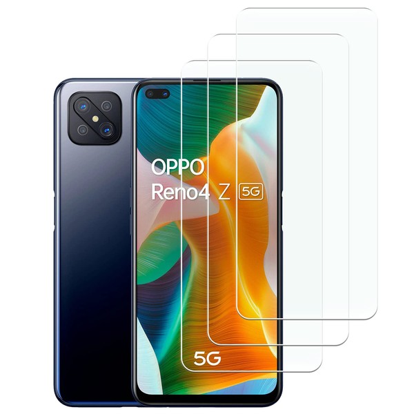 KELOLIN [Pack of 3] Tempered Glass Screen Protector for OPPO