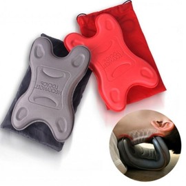 EVA High-Density Neck Stretching Cervical Pillow EVA Foldable Stretching Cervical Pillow (Red)