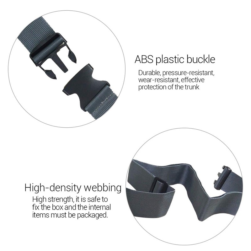 Luggage Strap Suitcase Strap Travel Belt Accessories Adjustable 2 Pack,