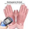 Electric USB Heating Gloves Thermal Control Keep Warm Soft Cotton