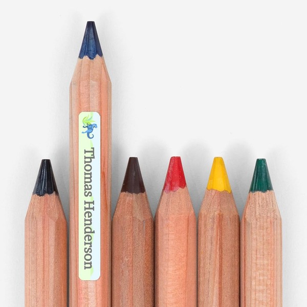 Name Bubbles - Kids Personalized Name Labels for Pencils &