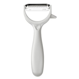 Takagi Vegetarian Cut Stainless Steel Julienne Peeler with Potato Bud Remover Peeler, Dishwasher Safe, T-Shape, Uniform Julienne, Easy Grip Handle Shape, Made in Japan, Antibacterial, Takagi