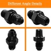 4AN Male Flare to 1/8'' NPT Male Hose Pipe Fitting