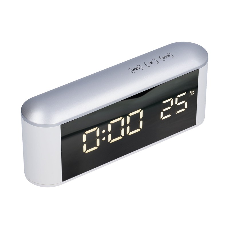 LED Alarm Clock Household Multifunctional Touch Screen Alarm Clock Indoor