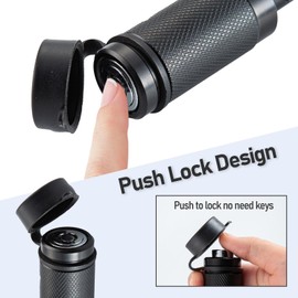 TOWSWELL 5/8" Trailer Hitch Lock Set with 90mm Span,Trailer Receiver Lock for Class III IV 2"& 2-1/2" 3" Receivers,Tow Hitch Lock with Keys for Trailer, Truck, Car, Boat, 2 Pack