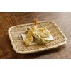 Kagoya 7014 Special Square Basin Colander (Bamboo Strainer Colander) Approx.