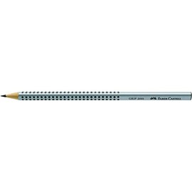 Faber Castell Pencils GRIP Triangular Paper 6 Soft Grip 2001 2B