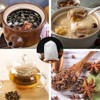 VTECHOLOGY Tea Filter Bags Unbleached Empty Non-Woven Fabric Drawstring Tea
