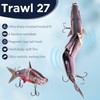 FISHN® TRAWL27 - XL Swimbait, Magnetic Top Hook System, Diving