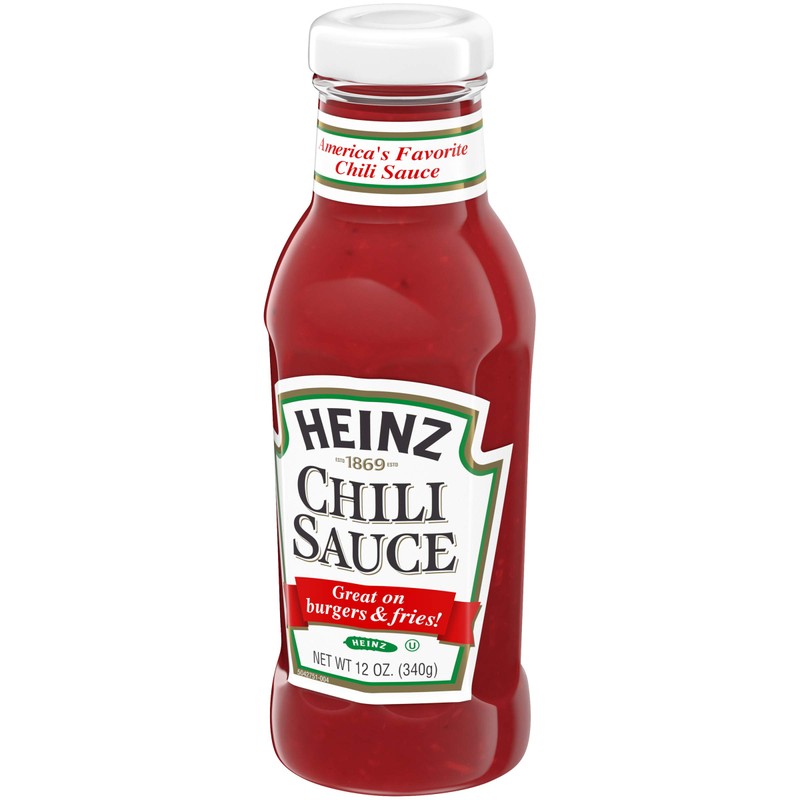 Heinz Chili Sauce (12 oz Bottles, Pack of 12)