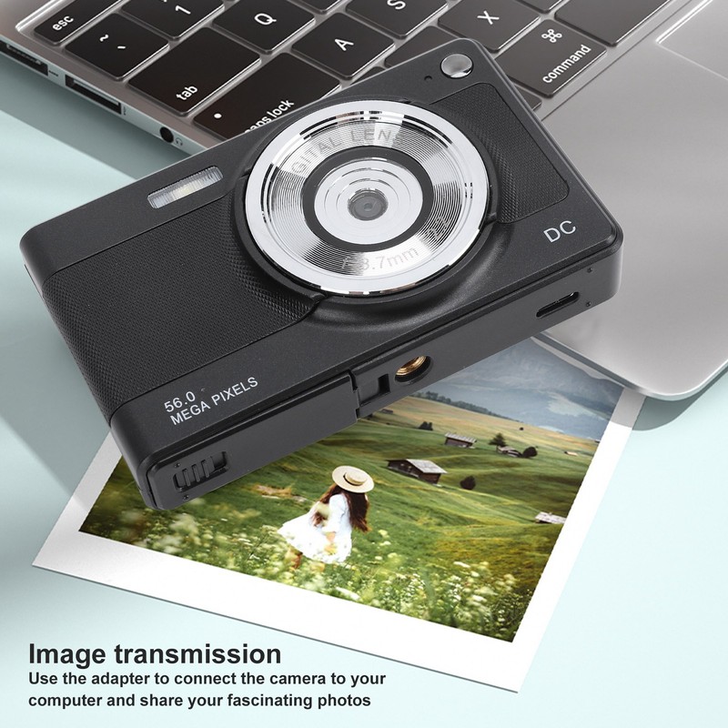 Digital Camera 56MP High Definition 1080P 2.8in Display Screen 8x