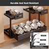 Buwico Expandable under cabinet organizer, 2-Tier under sink organizer with
