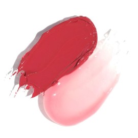 Wander Beauty Double Booked Lip Conditioner & Cream - Happy Hour/In The Clear - Dual-Sided Cream Lipstick With Vitamin E and Shea Butter - Glossy Tinted Lip Balm For Dry Cracked Lips - 0.05 oz