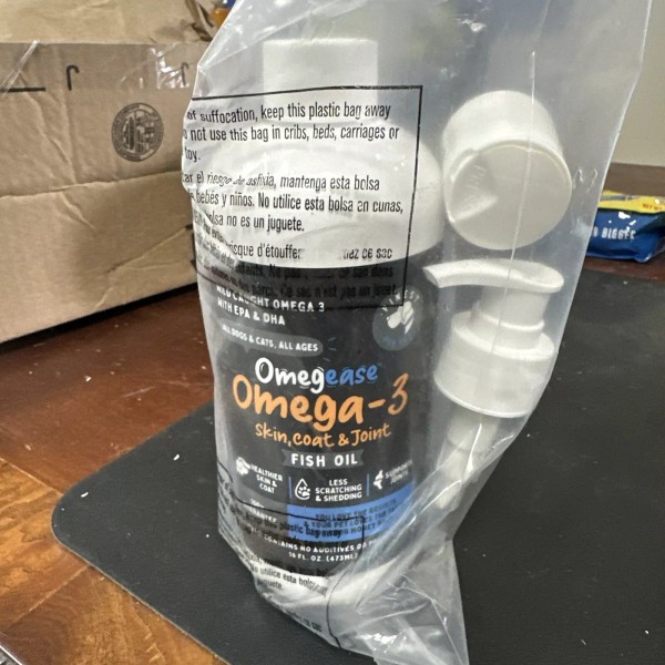 Finest For Pets 100% Pure Omega 3 Fish Oil for