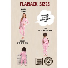 Lazy One Flapjacks, Matching Christmas Pajamas for The Dog, Baby & Kids, Teens, and Adults (Classic Moose Pink,3T)