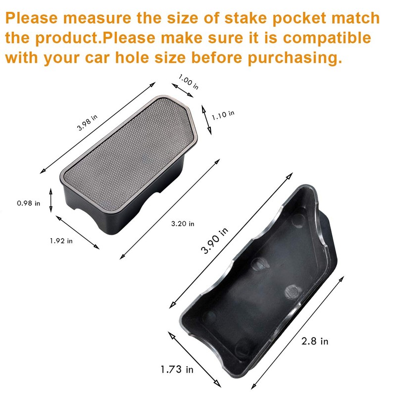 Moonlinks GMC Canyon Stake Pocket Cover for 2015 2016 2017