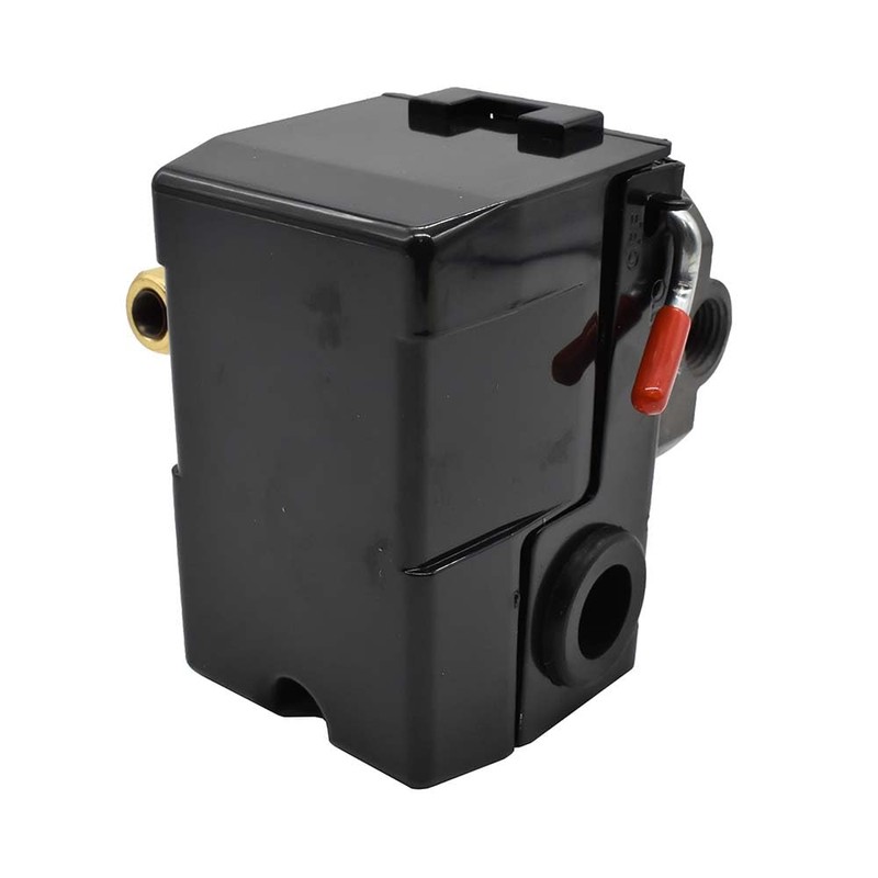 Interstate Pneumatics LF10-4H Pressure Switch 1/4" FPT Four Port Bend