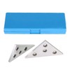 30/60/90 Degree Solid Angle Plate Set - 2 Pcs 45/45/90