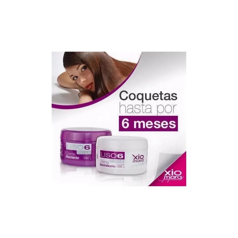 Xiomara Kit Alaciado Permanente Con Keratina Sin Formol
