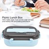 1L Bento Box 304 Stainless Steel Compartment Leak Proof Portable