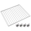 SPARES2GO Fridge Shelf compatible with Dometic Refrigerator Freezer Adjustable White