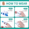 Finger Splint, Finger Support Brace Joint Stabilizer for Middle, Pointer,
