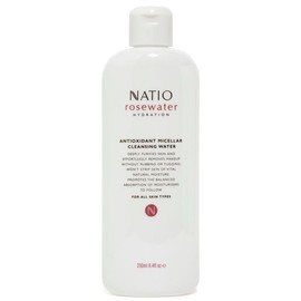 Natio Rosewater Hydration Antioxidant Micellar Cleansing Water 250ml