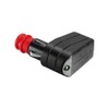 ProCar Angled Universal Plug with Led Black