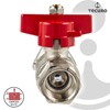 'Tecuro Brass Ball Valve – 3/4 Inch Union Nut x